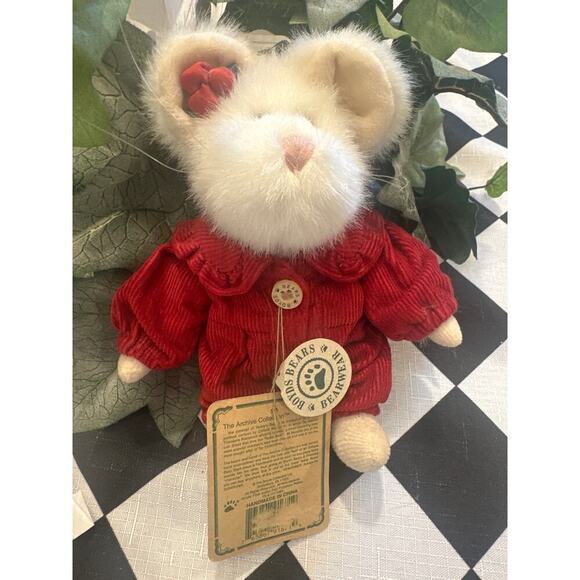Boyds Bears & Friends Monterey Mouski Plush Mouse Archive Collection NWT - Picture 1 of 4
